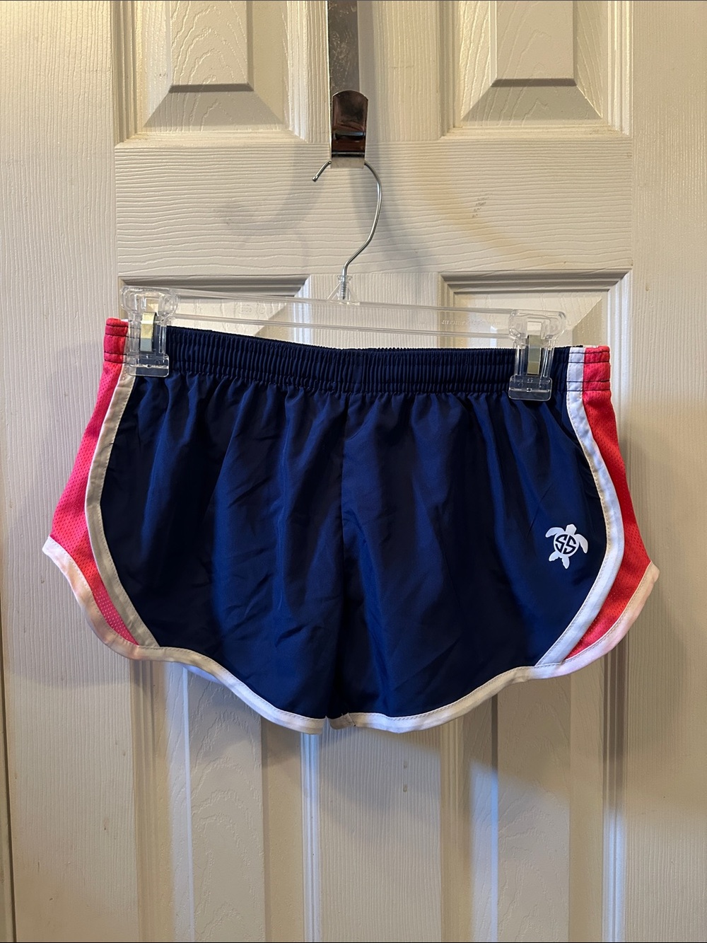 Simply Southern Navy and Pink Athletic Shorts
